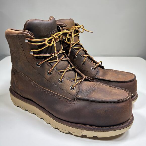 Lot 3 Men’s 12 Work Boots Red Wing 2440 Irish Setter 83632 Reebok Safety Toe main image 7